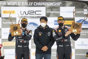 arctic rally 2021 finland podium